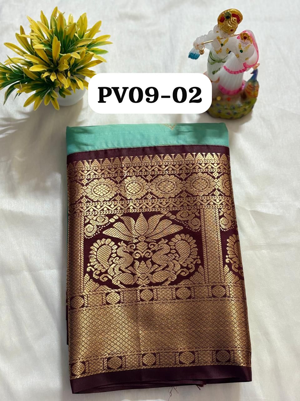 Semi-Gadwal Silk Saree
