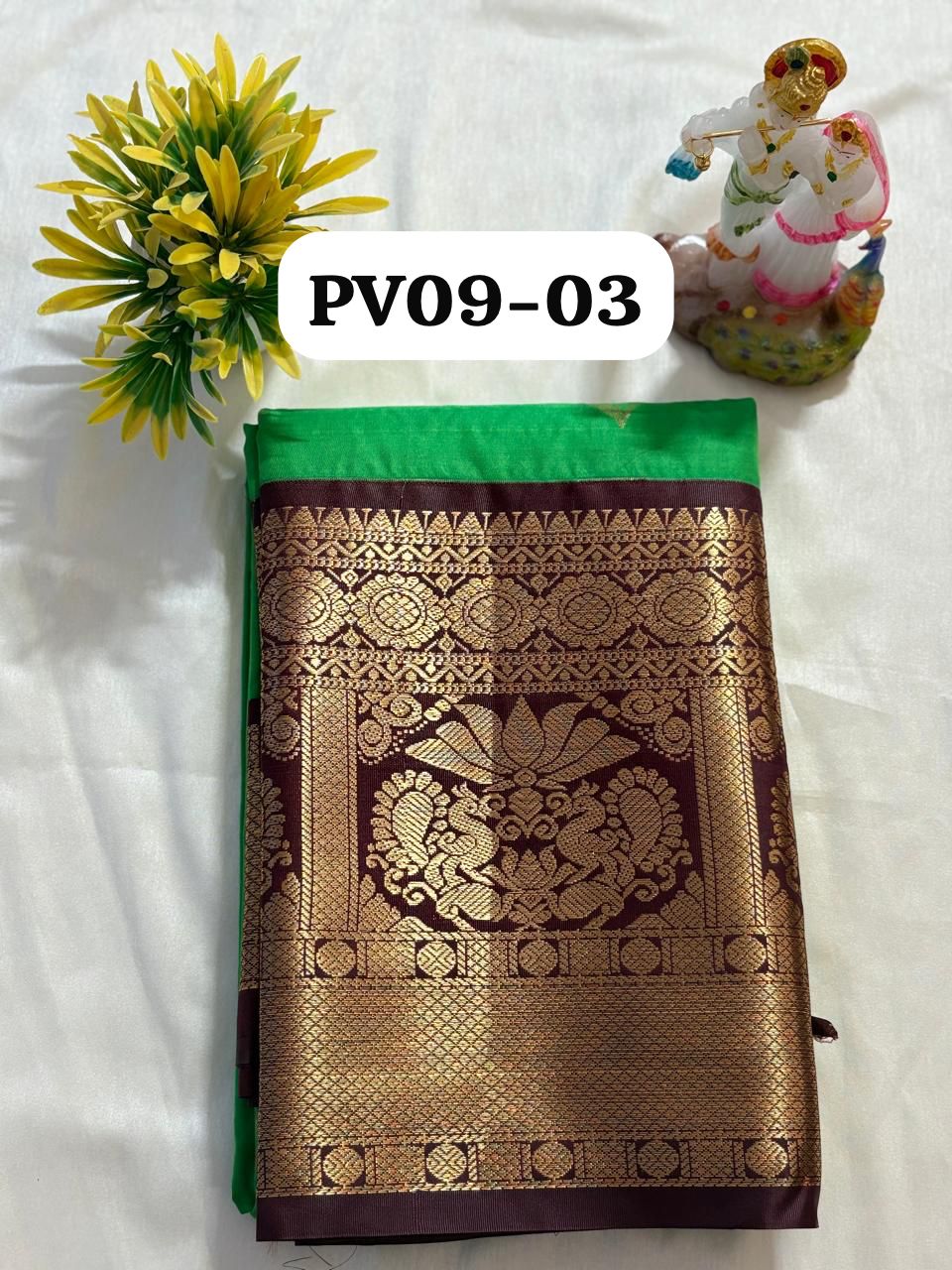 Semi-Gadwal Silk Saree