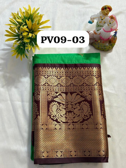 Semi-Gadwal Silk Saree