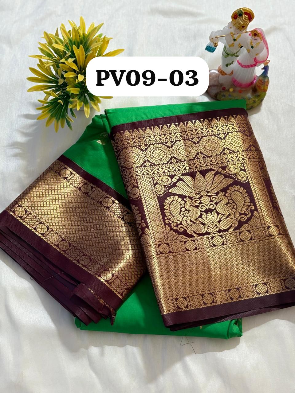 Semi-Gadwal Silk Saree