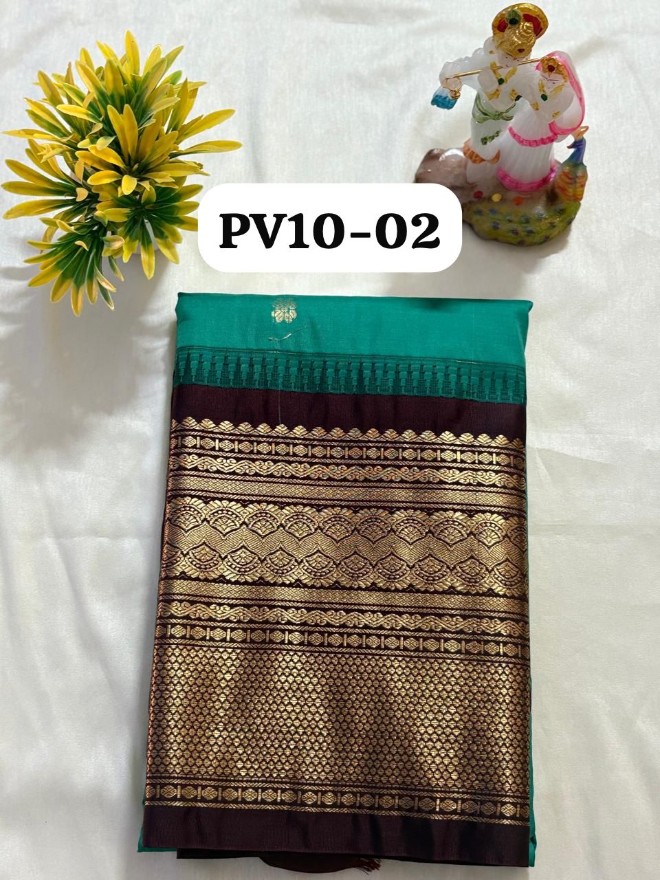 Semi-Gadwal Silk Saree